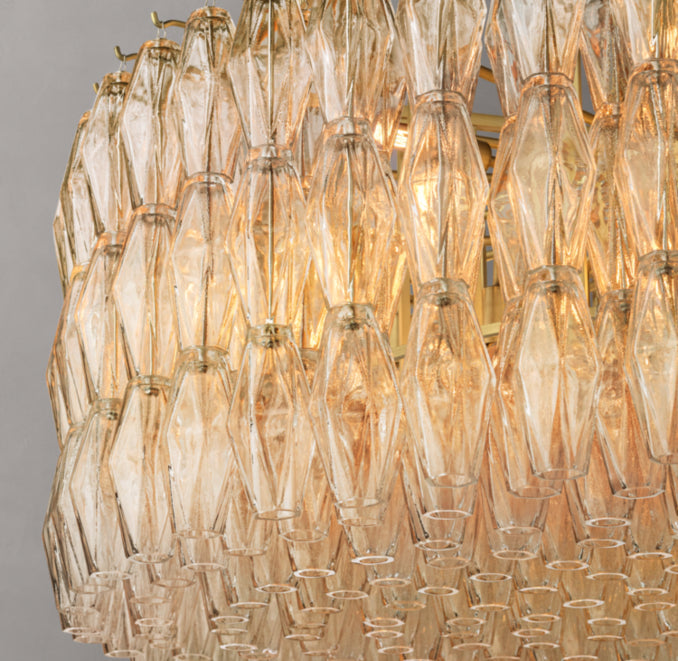 Artisan Chiara Clear Glass Round Chandelier – 47" — view 3