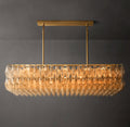 Artisan Chiara Clear Glass Rectangular Chandelier – 54" — view 1