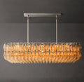 Artisan Chiara Clear Glass Rectangular Chandelier — view 1