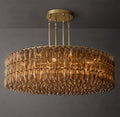 Artisan Chiara Smoke Glass Round Chandelier – 62" — view 1