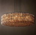 Artisan Chiara Smoke Glass Round Chandelier – 62" — view 1