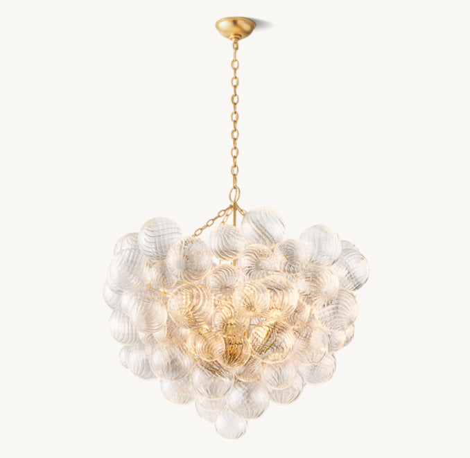 Signature Talia Round Chandelier – 38" — view 3