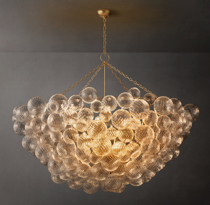 Signature Talia Round Chandelier – 66" — view 1
