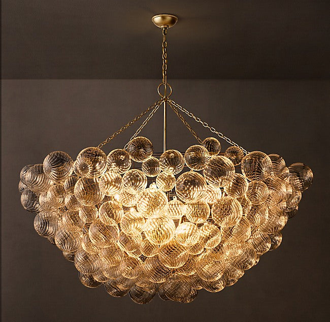 Signature Talia Round Chandelier – 66" — view 2