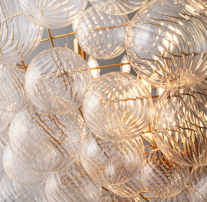 Signature Talia Round Chandelier – 66" — view 3