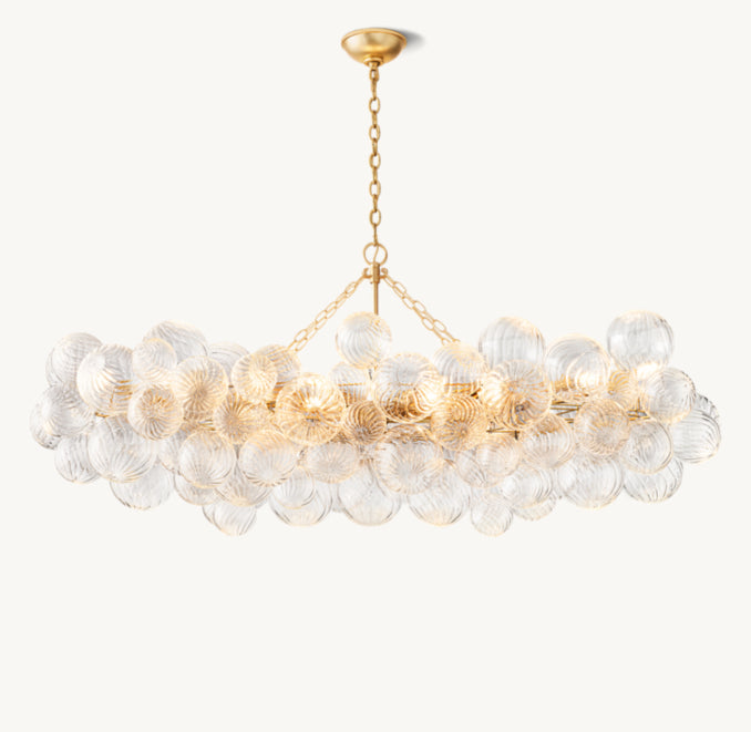 Signature Talia Linear Chandelier – 63" — view 4