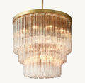 Heritage Cielo Three-Tier Round Chandelier – 36" — view 1