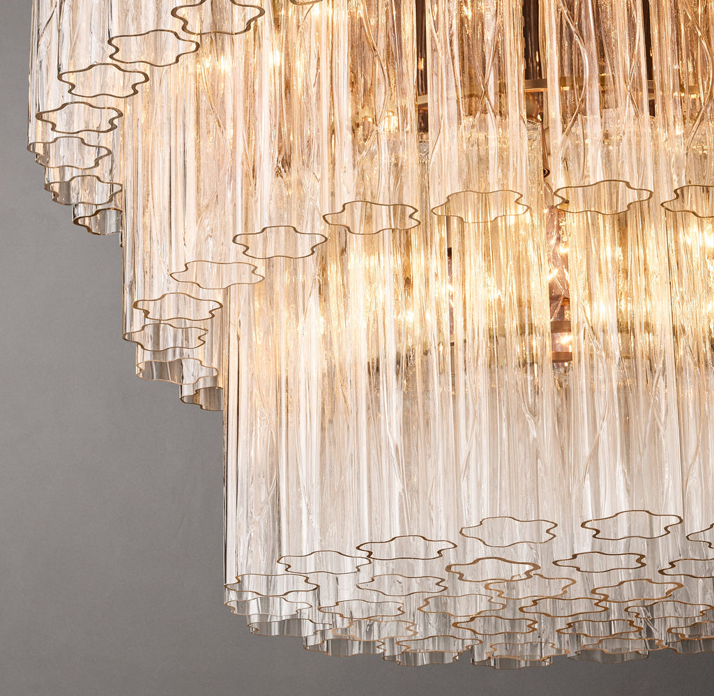 Heritage Cielo Three-Tier Round Chandelier – 36" — view 3