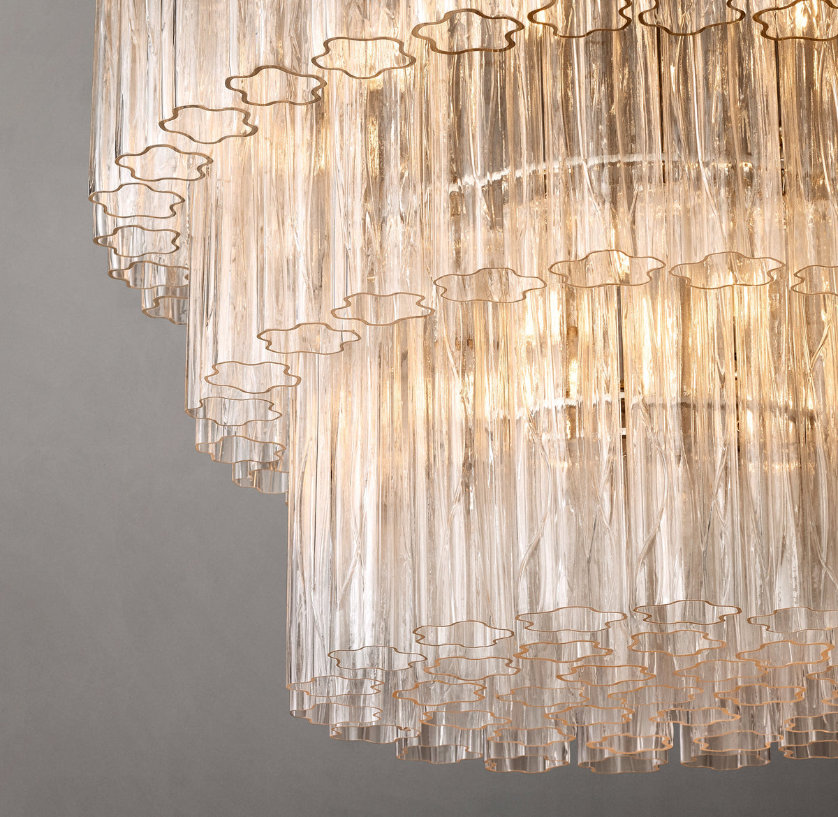 Heritage Cielo Three-Tier Round Chandelier – 36" — view 3