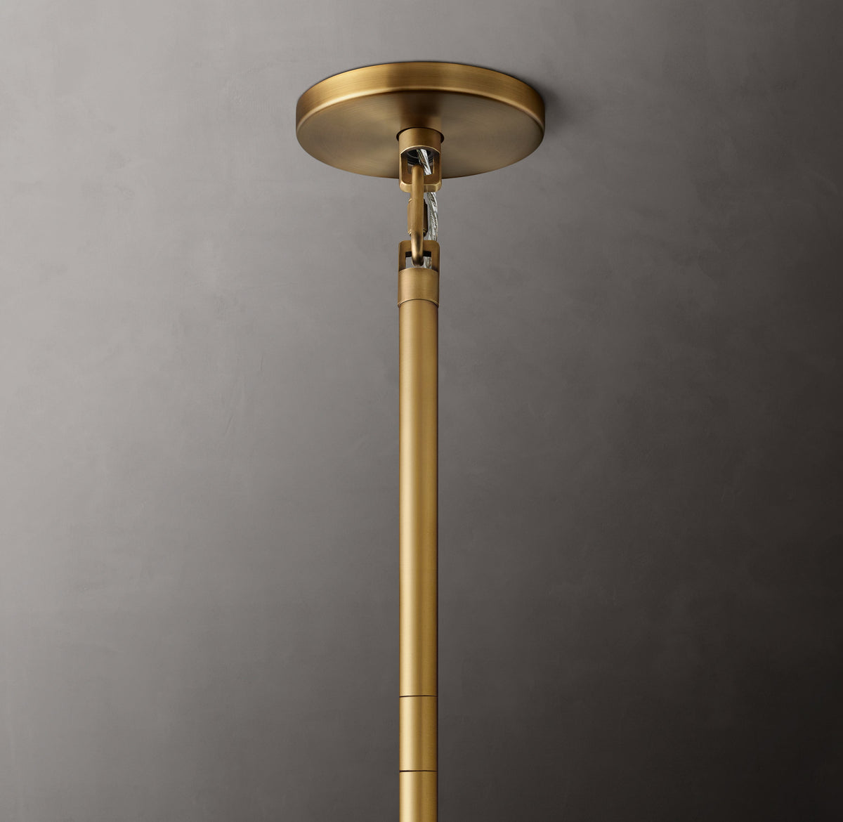 Heritage Cielo Three-Tier Round Chandelier – 48" — view 3