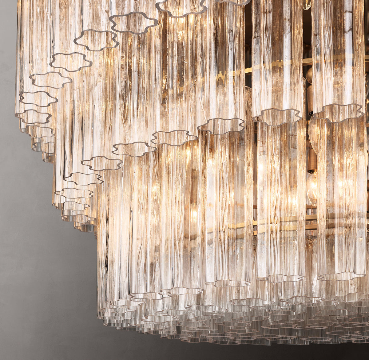 Heritage Cielo Three-Tier Round Chandelier – 48" — view 4
