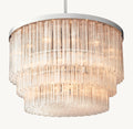 Heritage Cielo Three-Tier Round Chandelier – 48" — view 1
