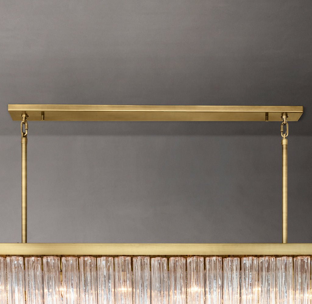 Heritage Cielo Rectangular Chandelier – 73" — view 3