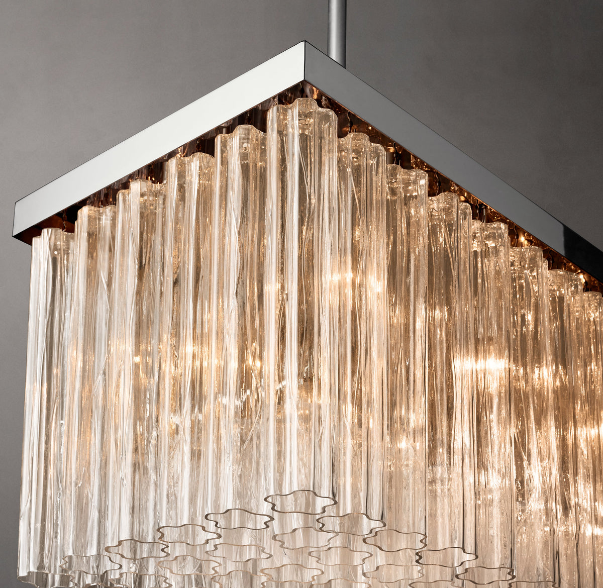 Heritage Cielo Rectangular Chandelier – 73" — view 3
