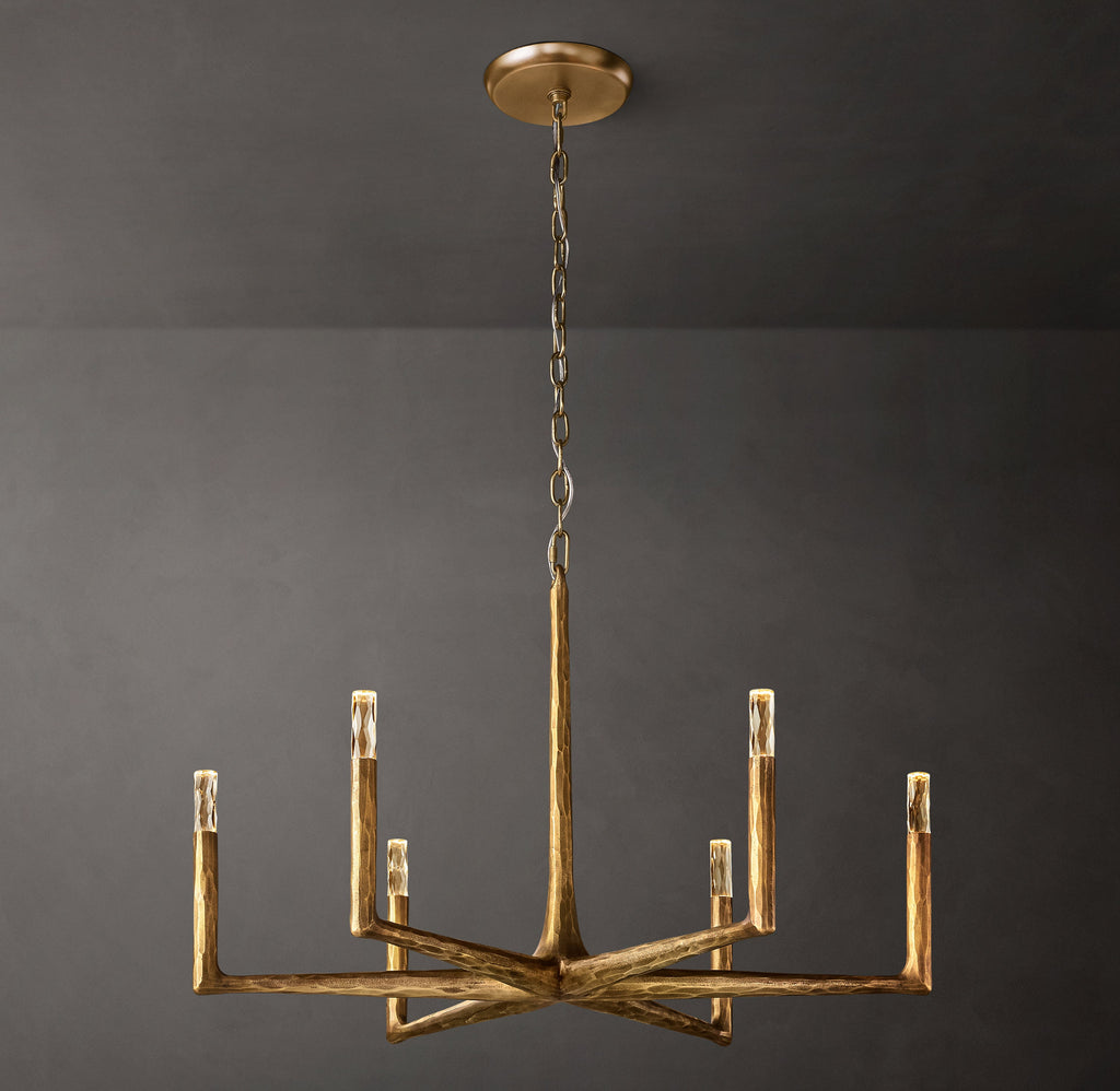 Artisan Thaddeus Round Chandelier – 36" — view 1