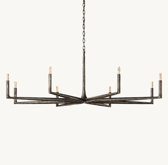 Artisan Thaddeus Round Chandelier – 72" — view 2