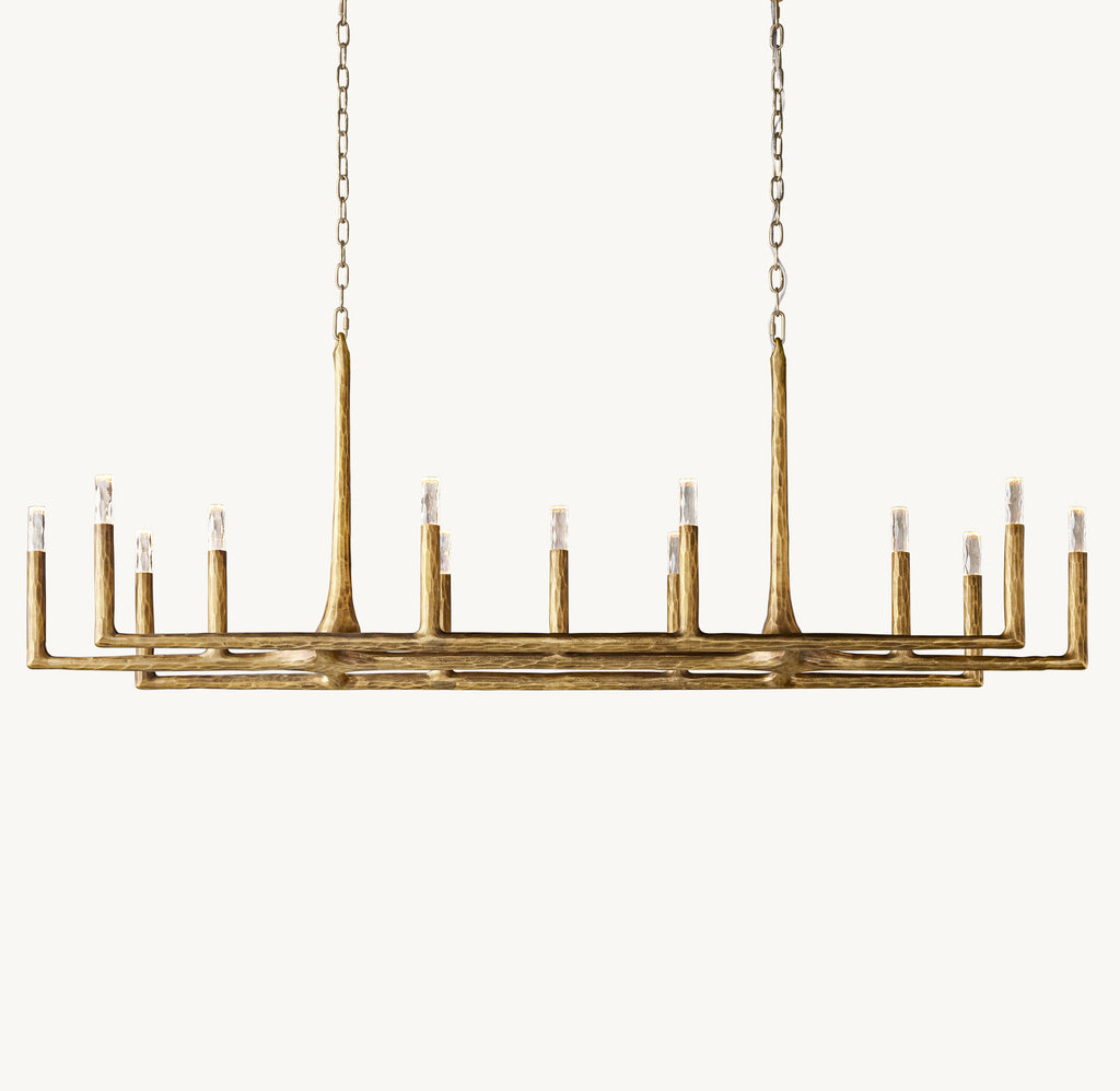 Artisan Thaddeus Linear Chandelier – 72" — view 2