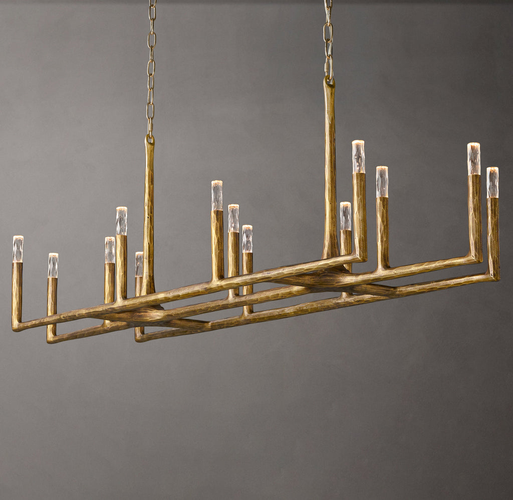 Artisan Thaddeus Linear Chandelier – 72" — view 5