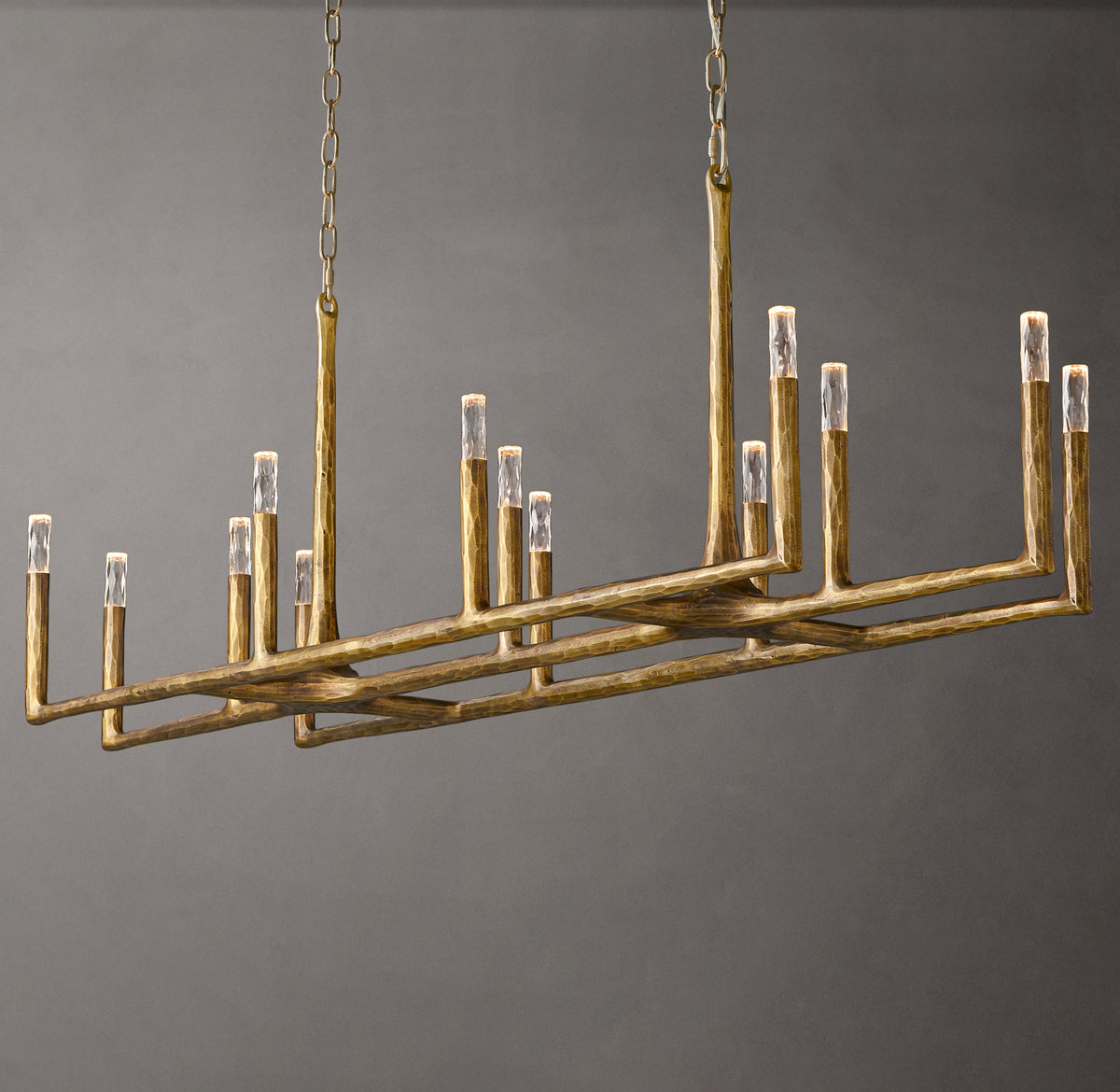Artisan Thaddeus Linear Chandelier – 72" — view 5
