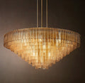 Heritage Sirene Clear Glass Round Chandelier – 41" — view 1
