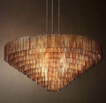 Heritage Sirene Smoke Glass Round Chandelier — view 1