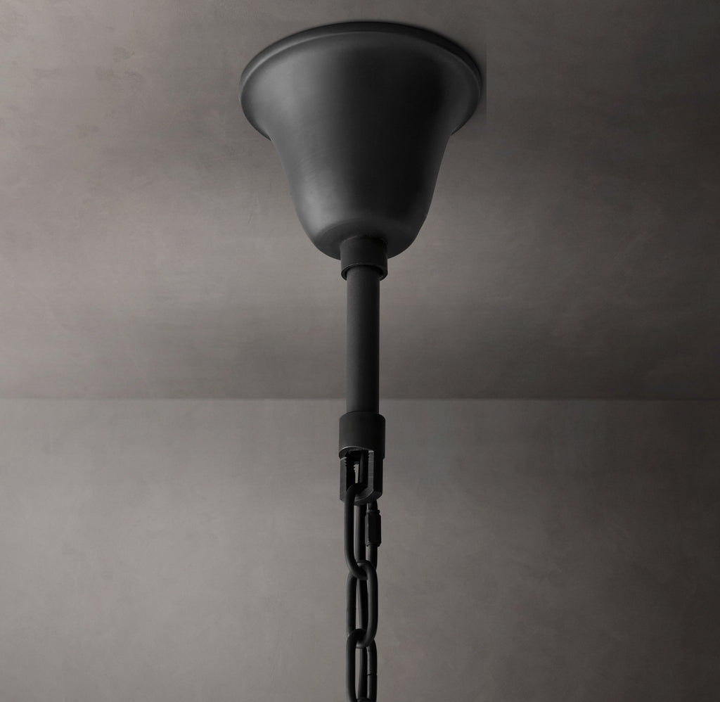 Sculptural Rhys Round Chandelier – 32" — view 3
