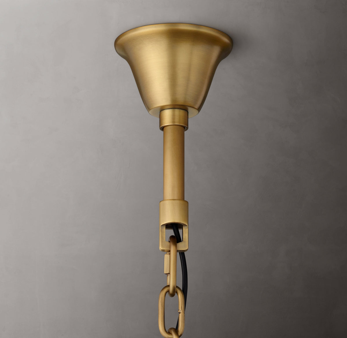 Sculptural Rhys Round Chandelier – 43" — view 3