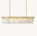 Sculptural Rhys Rectangular Chandelier — view 1
