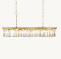 Sculptural Rhys Rectangular Chandelier — view 1