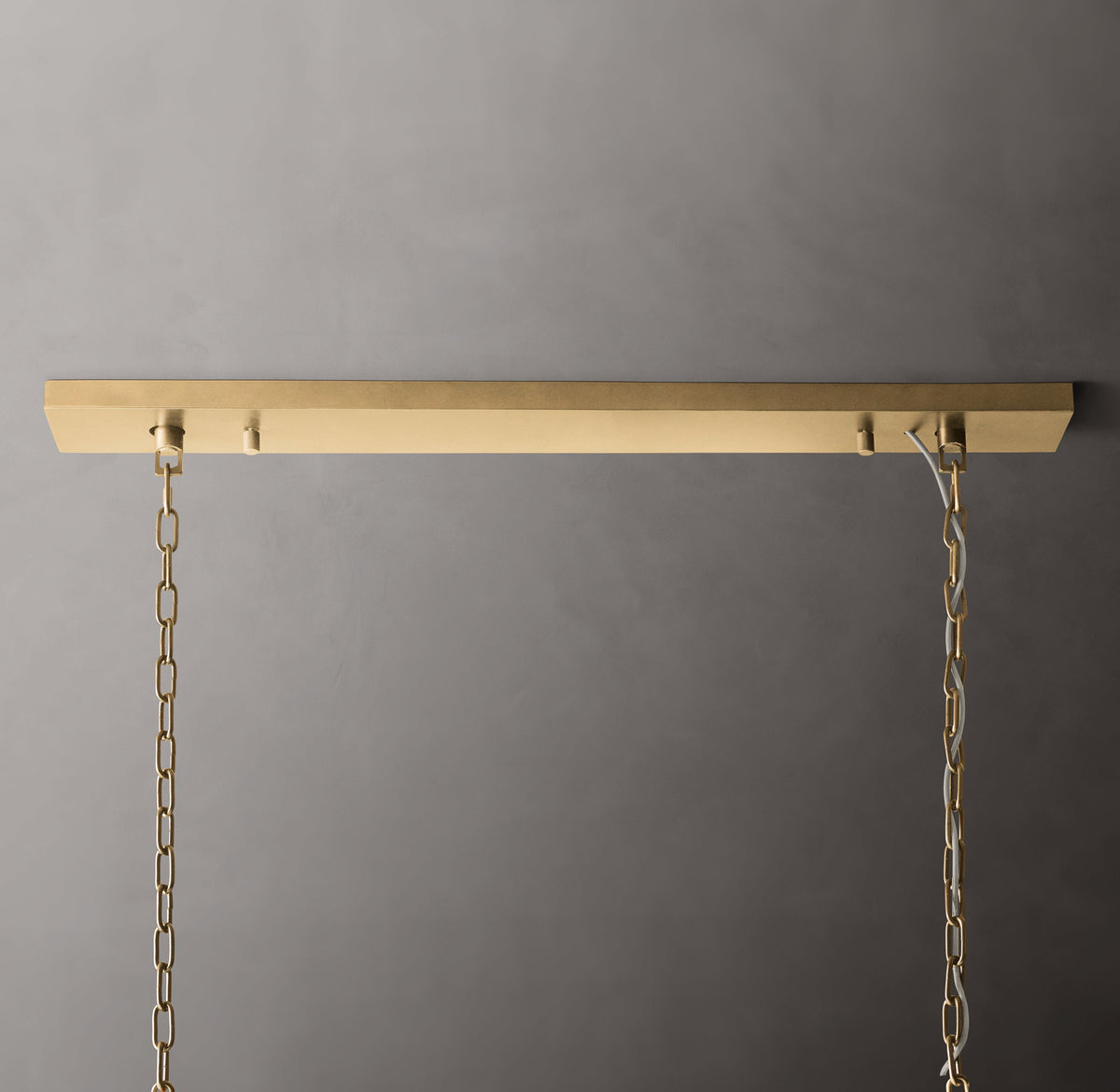 Sculptural Rhys Rectangular Chandelier — view 3