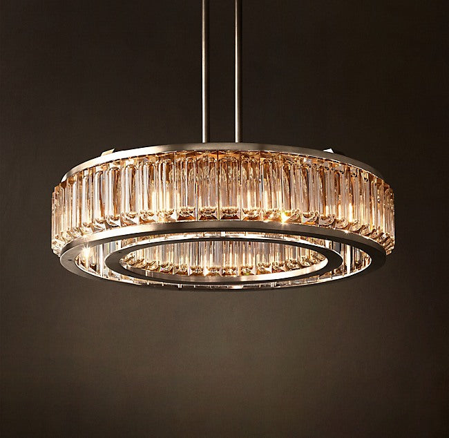 Heritage Maurier Round Chandelier – 37" — view 1