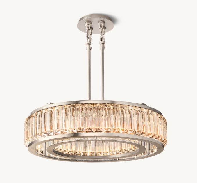 Heritage Maurier Round Chandelier – 37" — view 2