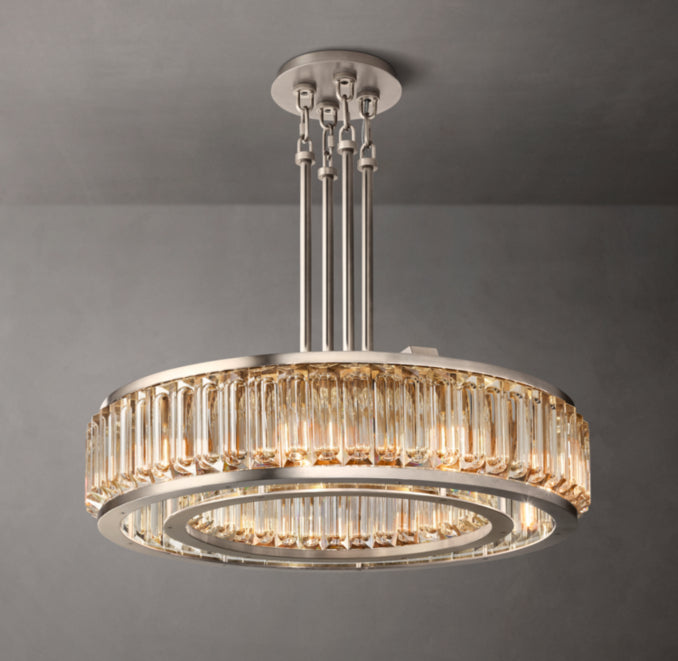 Heritage Maurier Round Chandelier – 37" — view 4