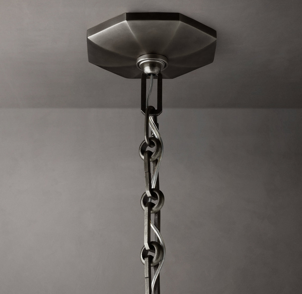 Signature Bonnington Round Chandelier – 36" Bronze — view 4