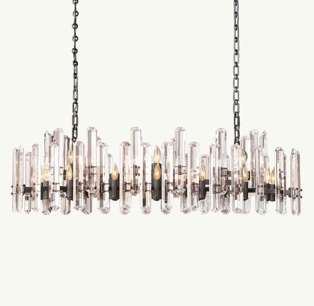 Signature Bonnington Linear Chandelier – 54" — view 1