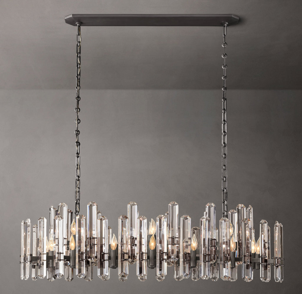 Signature Bonnington Linear Chandelier – 54" — view 2