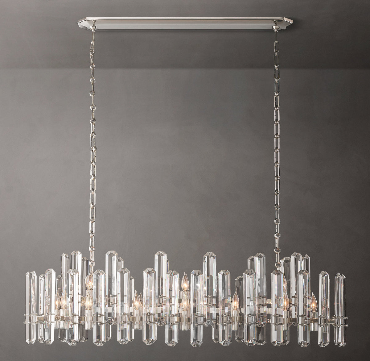 Signature Bonnington Linear Chandelier – 54" — view 2