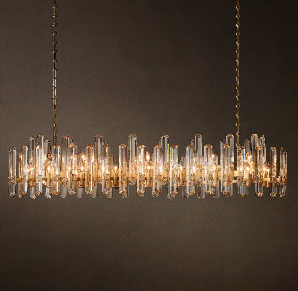 Signature Bonnington Linear Chandelier – 72" — view 2