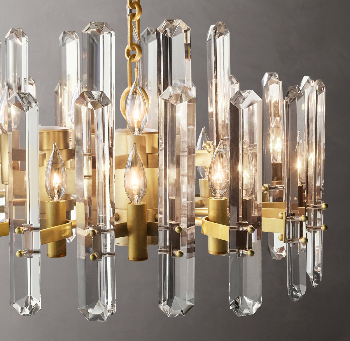Signature Bonnington Linear Chandelier – 72" — view 3