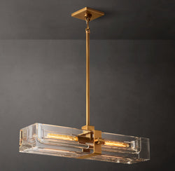 Sculptural Savile Linear Chandelier – 24"