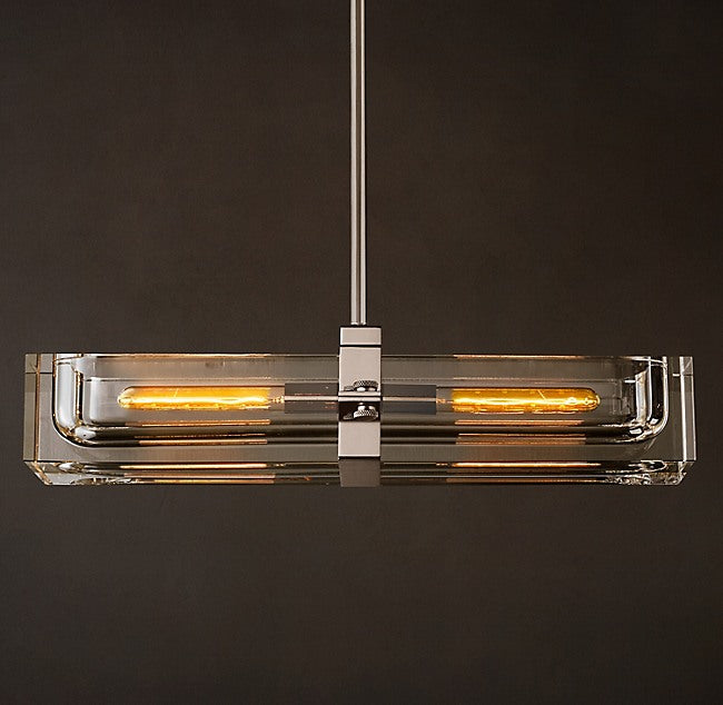 Sculptural Savile Linear Chandelier – 24" — view 2