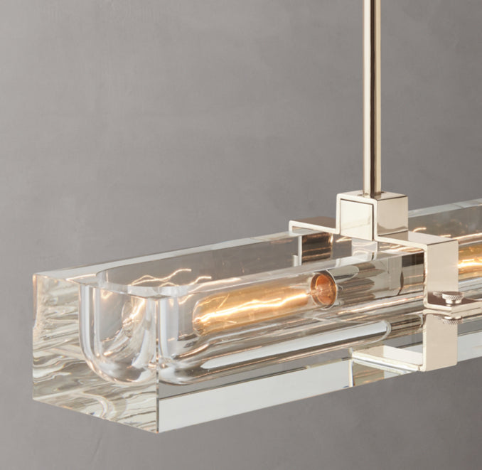 Sculptural Savile Linear Chandelier – 24" — view 3