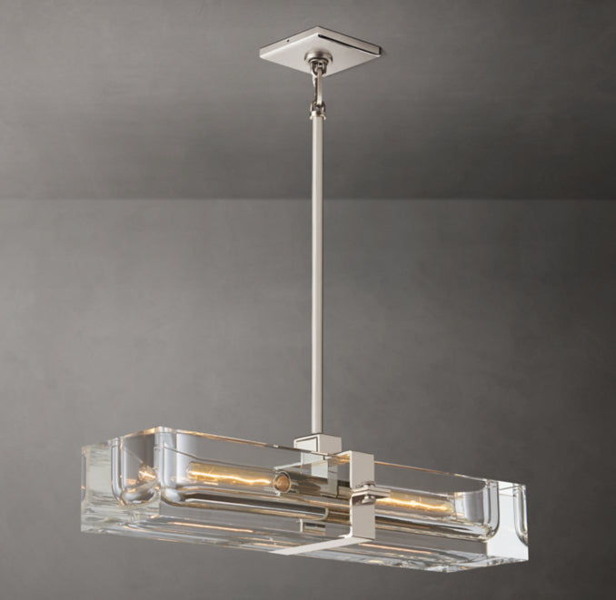 Sculptural Savile Linear Chandelier – 24" — view 4