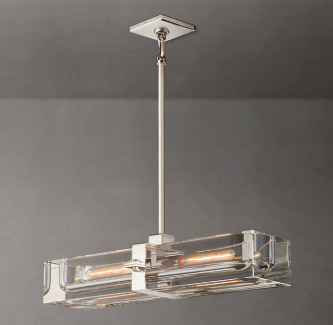 Sculptural Savile Linear Chandelier – 24" — view 5