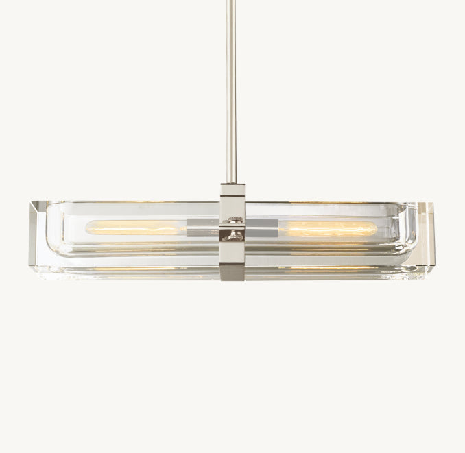 Sculptural Savile Linear Chandelier – 24" — view 6