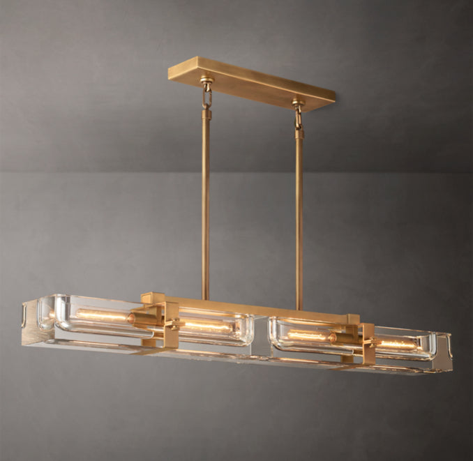Sculptural Savile Linear Chandelier – 48" — view 4