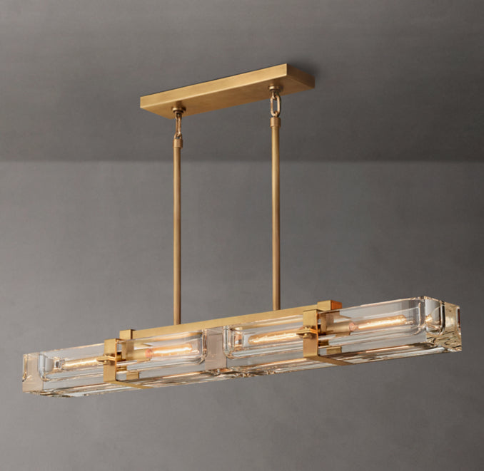 Sculptural Savile Linear Chandelier – 48" — view 5
