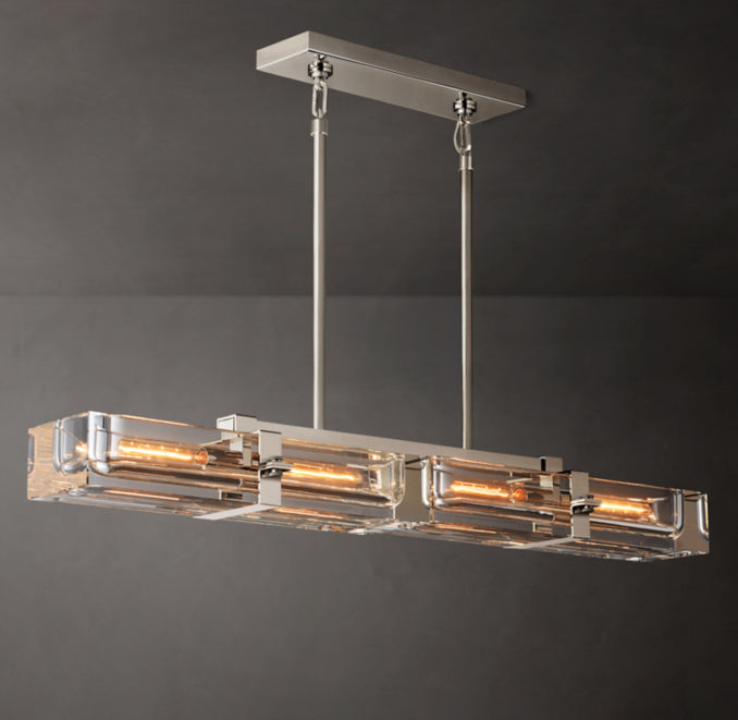 Sculptural Savile Linear Chandelier – 48" — view 1
