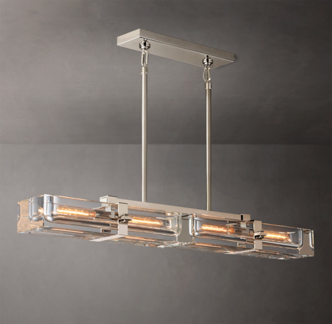 Sculptural Savile Linear Chandelier – 48" — view 4