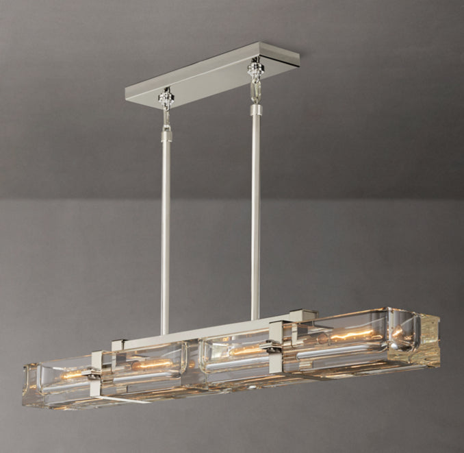 Sculptural Savile Linear Chandelier – 48" — view 5
